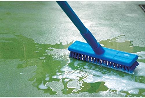 Vikan 70436 Soft Bristle Deck Scrub, 10-3/4" Polyester - Image 2