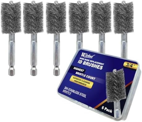 WICKED Professional ID Copper Tube Pipe Cleaner Replacement Brushes) by Wicked