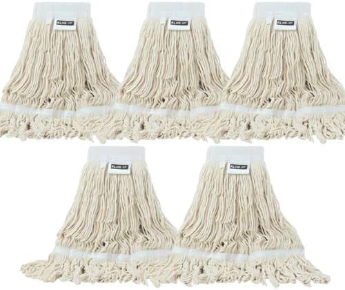 Mop Head Replacement, Commercial Mop Heads, Cotton Washable Industrial Mop Head by KLHB-YF