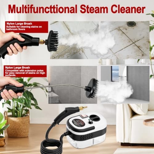 Steam Cleaner, Portable Pressurized Steamer - Image 5