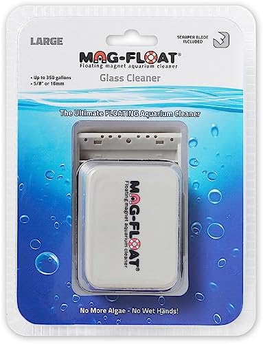 Mag-Float Large Glass Floating Algae Scraper 350 w/Scraper Blade Attachment | by Mag-Float-AquariumCleaner