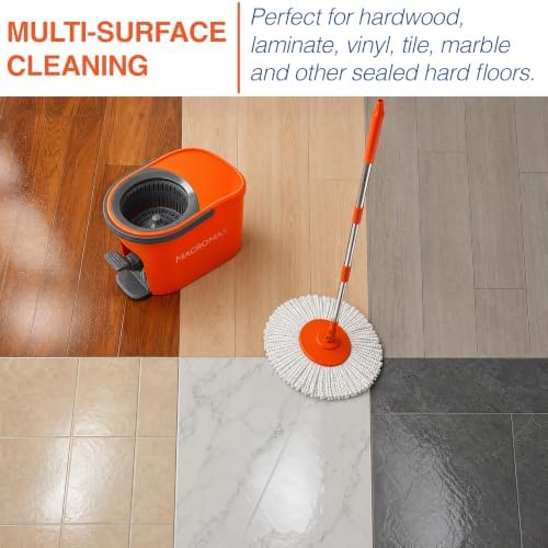 Macromax 10L Spin Mop and Bucket Set - Image 7