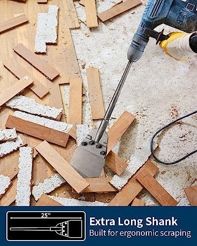 Firecore 6 Inch by 25 Inch SDS Max Floor Scraper Set - Image 6