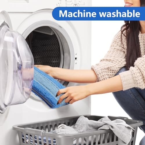 15 Pack Microfiber Mop Pads 18 in Mop Pad Refills Compatible - Image 5