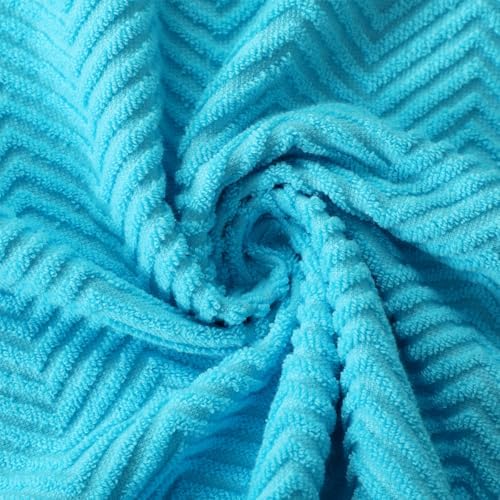 Premium Cotton Kitchen Towels Set, 4 Pack Super Absorbent Kitchen Hand Towels - Image 6