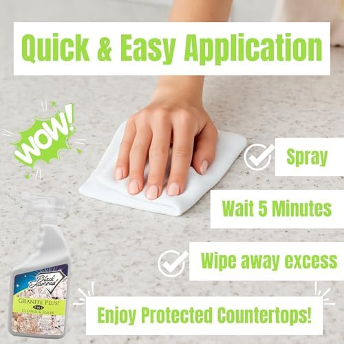 Granite Plus Cleaner & Sealer + Ultimate Grout Cleaner W/ Brush, 2 Quarts - Image 6