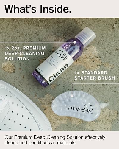 Jason Markk Starter Kit, Shoe Cleaner, 2-Piece Set, Deep Cleaning Solution & - Image 5