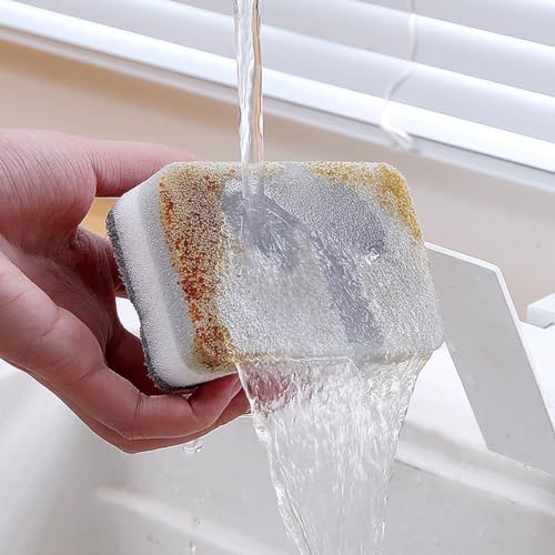 lasenersm 10 Pieces Dishwashing Sponge Kitchen Dishwashing Sponge Non Scratch - Image 6