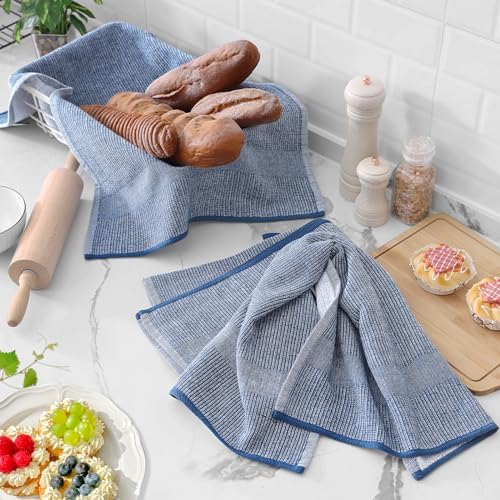 Homaxy 380 GSM Cotton Premium Kitchen Towels 6 Pack - Image 6