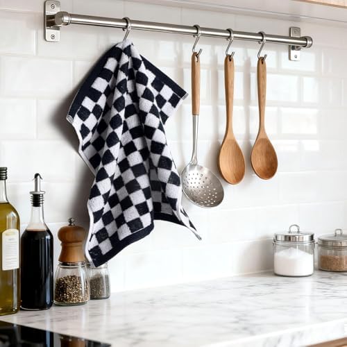 Jacquotha Wash Cloths Checkered 4 Pack - Image 4