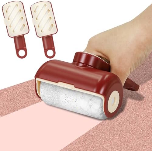 Mini Reusable Lint Roller 2 Pack, Washable Gel Sticky Lint Roller by Unknown