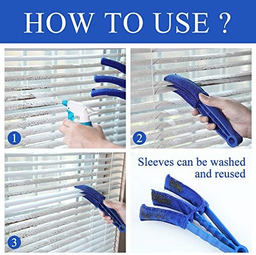 Hiware Window Blind Cleaner Duster Brush - Image 3