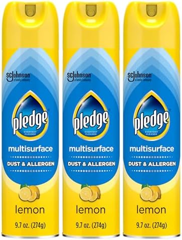 Pledge Dust & Allergen Multisurface Cleaner Spray, 9.7 oz by Pledge