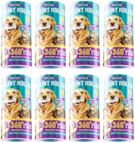 POPCHOSE Lint Roller for Pet Hair Extra Sticky, 720 Sheets by Popularchoicesfromhere