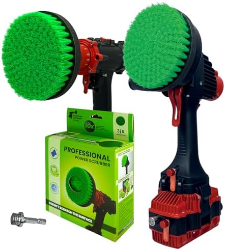 Premium Drill Brush Professional– 2in1 by Kornelypowerscrubbers