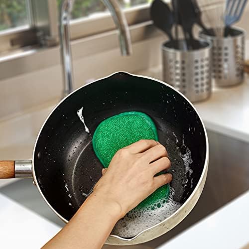 Reusable Sponges for Dishes, Kitchen Sponge for Washing Dishes Pack 5/10 - Image 5