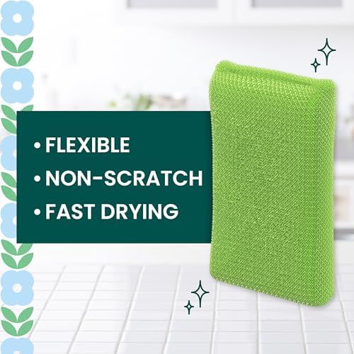 Scotch-Brite Blooms Dobie Scrubbing Pad, 2 Packs - Image 2
