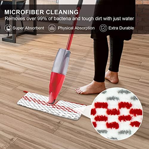 Microfiber Spray Mop Pads Compatible - Image 4