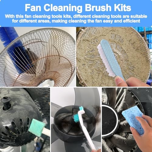 XANGNIER Fan Cleaning Brush Dust Removal Tool Kit - Image 4