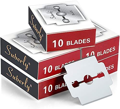 50 Pcs Callus Shaver Replacement Blades Corn Plane by Mudder