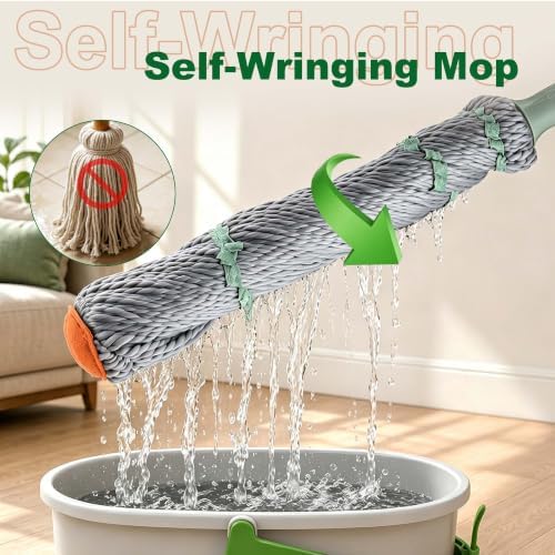 Self Wringing Twist Mop for Floor Cleaning - Image 3