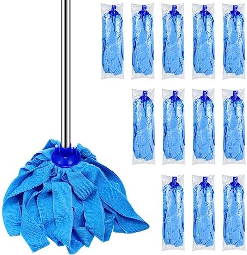 Yaomiao 12 Pcs Microfiber Mop Heads Replacement by Yaomiao
