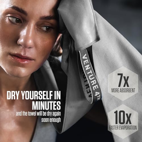 VENTURE 4TH Quick Dry Microfiber Towel - Image 4