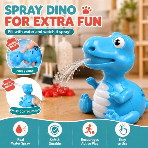 Toddler Dinosaur Cleaning Set - Image 4