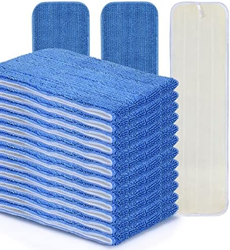 MATTHEW 18'' Microfiber Spray Mop Replacement Pads Heads by MATTHEWCLEANINGPRODUCTS