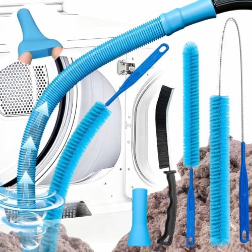 Dryer Vent Cleaner Kit with Universal Vacuum Hose Attachement Compatible with by UQGVML