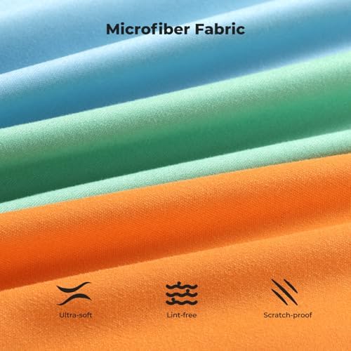 K&F CONCEPT Microfiber Lens Cleaning Cloth X6, Glasses Cleaning, High Density - Image 3