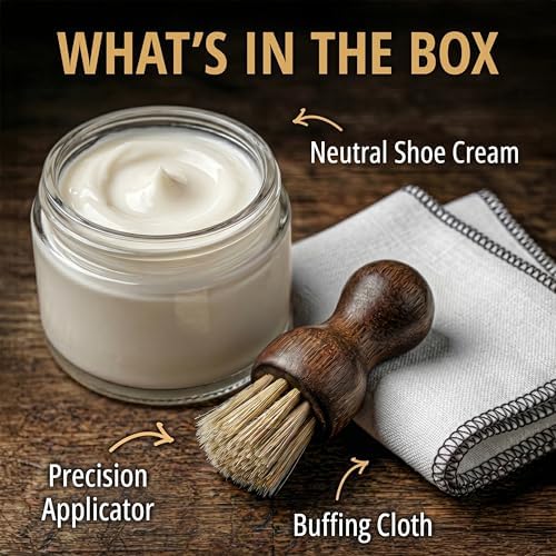 Eagle Shoe Cream Polish Kit – 3 Piece Boot & Shoe Polish - Image 2