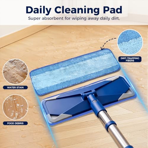 AIAKO Microfiber Replacement Mop Pads - Image 4