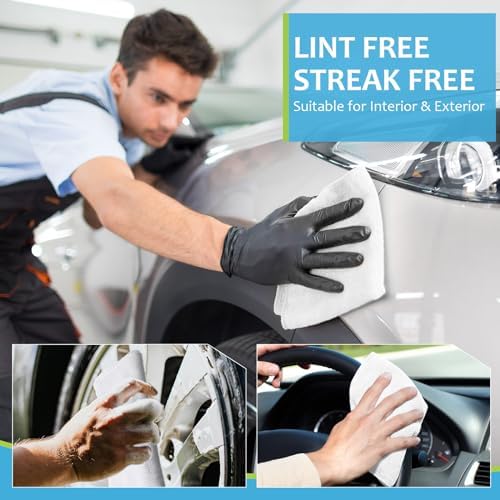Nuenen Car Microfiber Clean Cloths, 16 x 16 Inch - Image 6