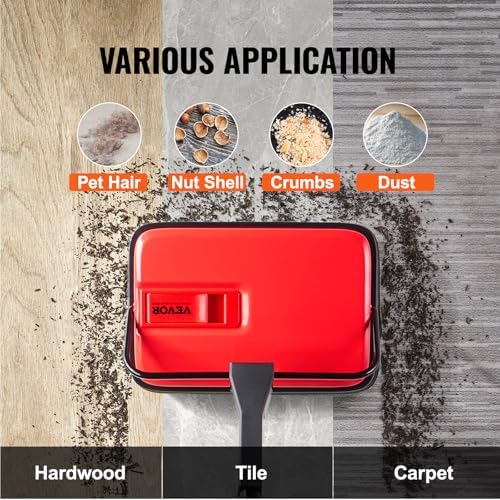 VEVOR Carpet Sweeper Manual, Floor Sweeper - Image 6