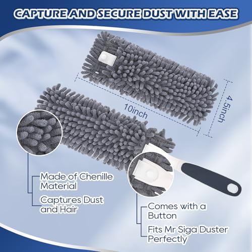 Reusable Microfiber Duster Refills Compatible - Image 2
