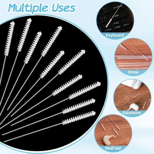 Grevosea 10 Pcs Hearing Aid Cleaning Tools, Hearing Aid Cleaning Brush - Image 3