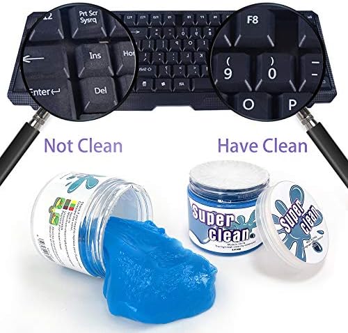 Super Clean Keyboard Slime Dust Cleaner, Reusable Magic Keyboard Dust Soft Mud - Image 5