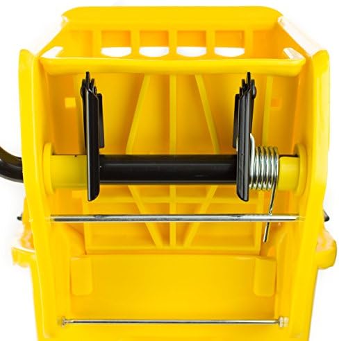 RKMB36-Y Commercial Side Press Wringer Mop Bucket 36 qt / 9 gal - Image 3