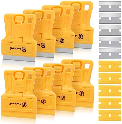 MulWark Razor Blade Tool Set, Window Cleaner, Glass Tool, Oven Cleaner by MULWARK
