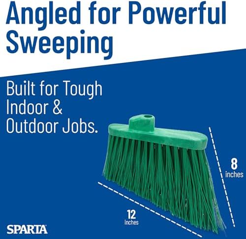 SPARTA Plastic Broom Head, Un-Flagged - Image 5