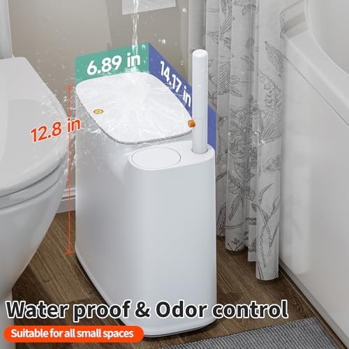 CTIME 3 in 1 Bathroom Trash can - Image 2