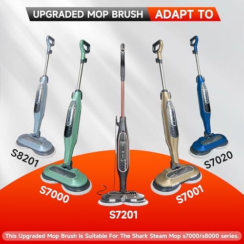 2Pack S7001 Upgraded Mop Pad Replacement Brush Heads - Image 6