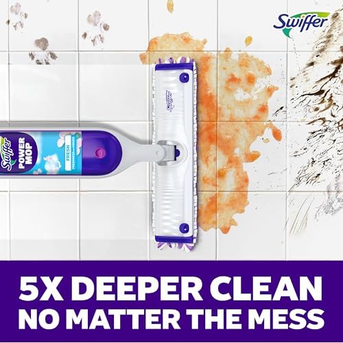 Swiffer PowerMop Mopping Kit for Floor Cleaning, Set Includes 1 Power Mop - Image 6