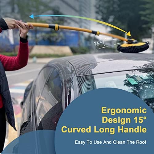 YeewayVeh 43" Car Wash Brush Mop Kit - Image 3