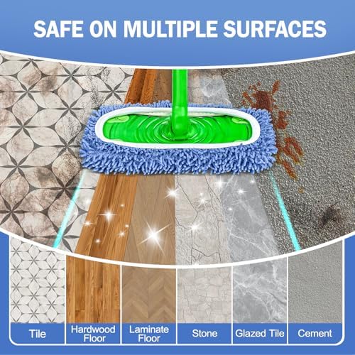 6 Pack Reusable Mop Pads Compatible - Image 7
