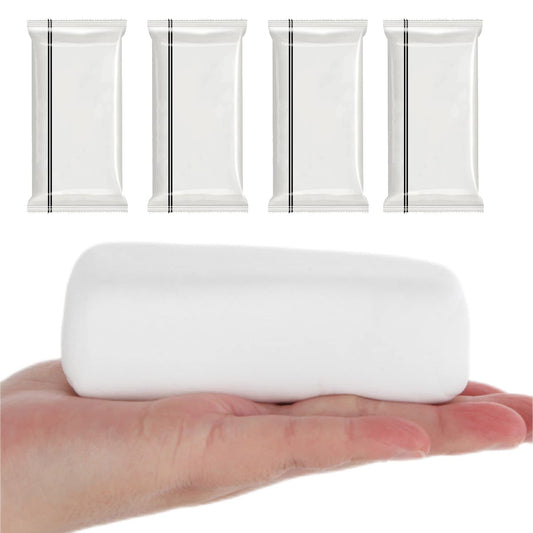 Waterproof Duct Seal Repair Sealing Clay 4 Pack White Moldable Silicone Putty, Quick Mending Mud for Pipe Connection, Wall Hole, Air Conditioning Holes (4)