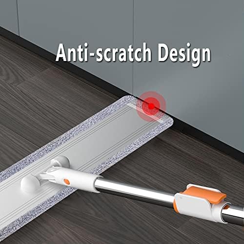 Microfiber Flat Mop 32 in with 4 Washable Pads - Image 6