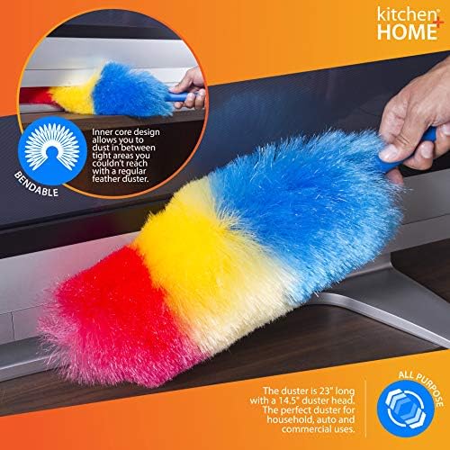 Kitchen + Home 23” inch Rainbow Static Duster - Image 4