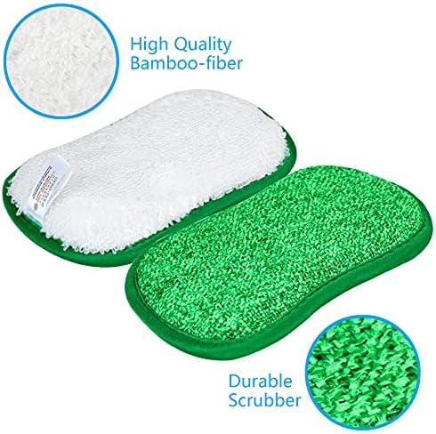Reusable Sponges for Dishes, Kitchen Sponge for Washing Dishes Pack 5/10 - Image 2